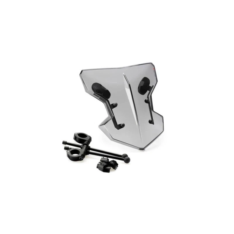 PARE-BRISE UNIVERSEL FLANKER PUIG POUR KAWASAKI Z 650 RS 2022 2025 FUME CLAIR