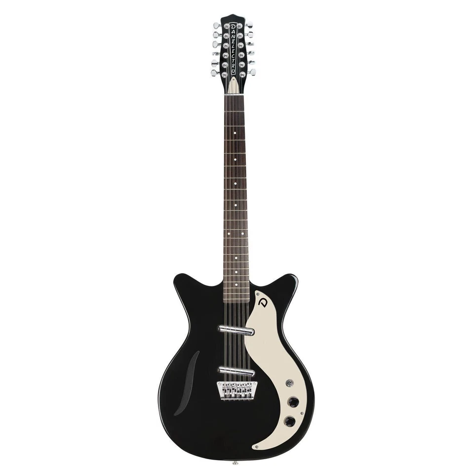 Danelectro 12-string Electric Guitar Vintage 12 String BLK