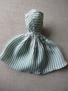 Barbie/clone vintage anni 60 abito senza spalline con righe verdi e bianche - Foto 1 di 2