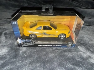 New 2018 Jada 1/32 Fast & Furious Yellow Leon's Nissan Skyline GT-R Diecast Car - Picture 1 of 6