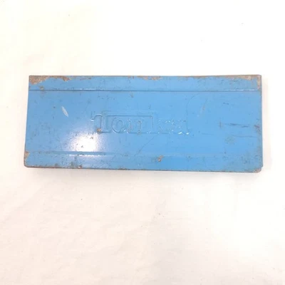 VINTAGE TONKA PICKUP TRUCK TAILGATE PART BLUE 5" x 2" - Image 1 of 4
