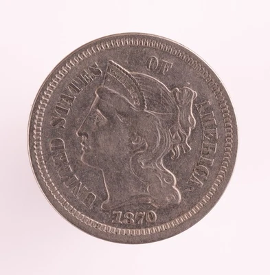 1870 Three Cent Nickel (B2865) - Image 1 of 2