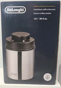DeLonghi Vakuum Kaffeekanister, DLSC063, 17,63 Unzen, Edelstahl/Schwarz - Bild 1 von 1