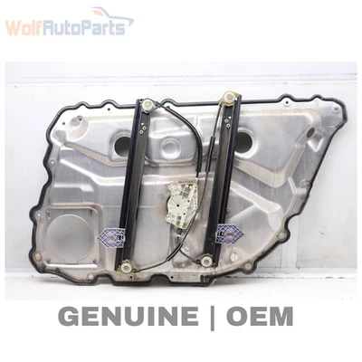 2004-2006 AUDI A8 QUATTRO - REAR LEFT Power Window Regulator W/ Panel - Image 1 of 4