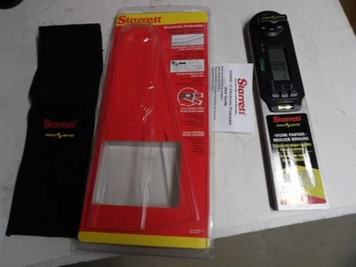 STARRETT  #CP505E-12  Electronic Pro-Site Protractor. W/Holster.  All New - Image 1 of 4