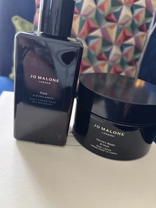 Jo Malone London Velvet Rose & Oud Intense Body Crème + Oud& Bergamot Body Wash - Picture 1 of 3