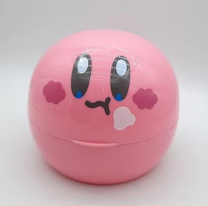 Kirby Cafe 4" Kunststoff Aufbewahrungskoffer Box Behälter Japan rund - Bild 1 von 3