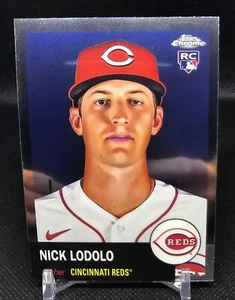 Topps 2022 cromo platino aniversario #97 Nick Lodolo novato radiocontrol Cincinnati Reds - Imagen 1 de 2
