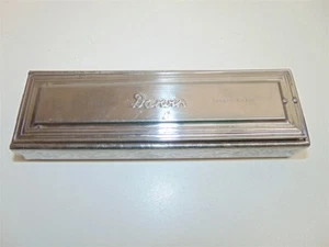 Rasoio di sicurezza vintage Darwin’s Deluxe Pat 761633-397334 in custodia metallo lucido - Foto 1 di 12