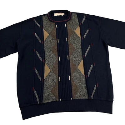 Suéter de Colección Norm Thompson Para Hombres Cuello Redondo Talla XXL DELGADO Mezcla de Acrílico y Lana Foto 1 de 4