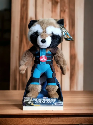 Marvel Guardians of The Galaxy` Rocket Raccoon Figure 10 Inch tall - Talking Cover