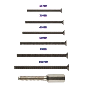 Electrical M3.5 Socket Light Switch Plug Long Screws Studs 25 30 40 50 75 100mm - Picture 1 of 11