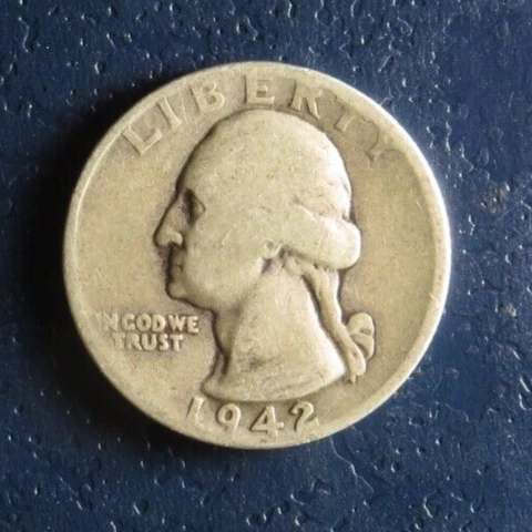 1942 S Washington Quarter Cover