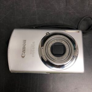 Canon IXUS 870 IS Digital Camera Silver 10mp With Battery + Jessops Case -CP