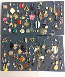 Lote de 99 piezas de pendientes individuales + 1 par de materiales mixtos  - Imagen 1 de 6