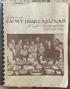 The Family Heart Kitchens Low Fat Salt Spiral Cookbook Alternative Diet 1984 - Picture 1 of 5