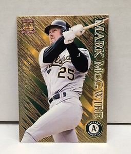 MARK McGWIRE 1996 Pacific Prisms GOLD Parallel #P126 ~ ATHLETICS