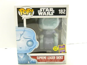 Funko POP! Star Wars #182 SUPREME LEADER SNOKE GLOWS IN DARK EXCLUSIVE - Picture 1 of 5