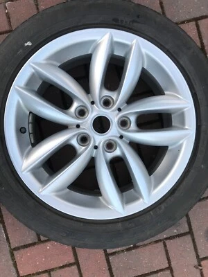 MINI R61 PACEMAN R60 COUNTRYMAN 17" R124 RONAL ALLOY WHEEL 9803723 7Jx17 - Image 1 of 4