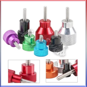 Thread Thumb Screw Stainless Steel Thread Adj. Tee Wing Aluminum Knob M3 ~ M10 - Picture 1 of 4