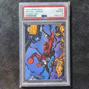1992 Upper Deck Fanmation #506 Michael Jordan PSA 8 NM - Bild 1 von 2