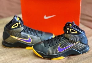 Size 9.5 - Nike Hyperdunk Supreme Lakers Away - Picture 1 of 5