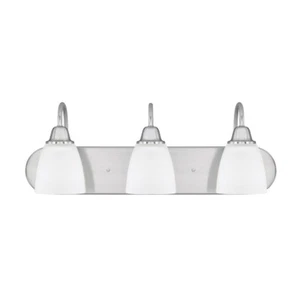 HomePlace by Capital Lighting Trenton 3 Light Vanity, Nickel - 115131BN-337 - Picture 1 of 1