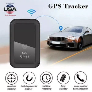 GF22 Mini Magnetic GSM GPS Tracker Real-Time Tracking Locator Device For Vehicle - Picture 1 of 12