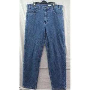 Vintage Berne Straight Leg Regular Fit Denim Jeans Size 38/33 (38/32) Mens - Picture 1 of 12