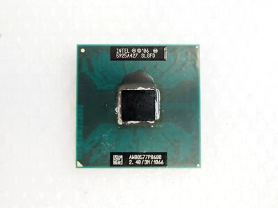Processore CPU Intel Core 2 Duo P8600 2.4 GHz SLGFD 1066 MHz - Immagine 1 di 4
