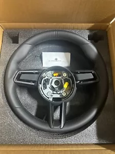 Porsche Manual Steering wheel fit 991 987 997 981 718 Macan Panamera Cayenne - Picture 1 of 9