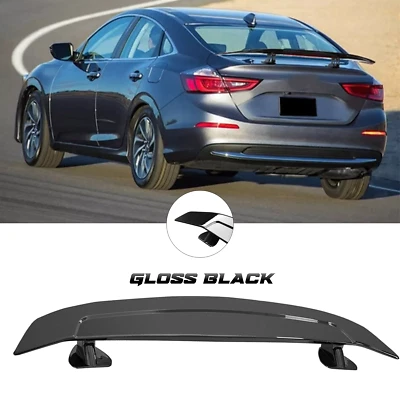 Spoiler Rear Trunk Lip Spoiler Roof Tail Wing 55" For Honda Insight Gloss Black - Image 1 of 4