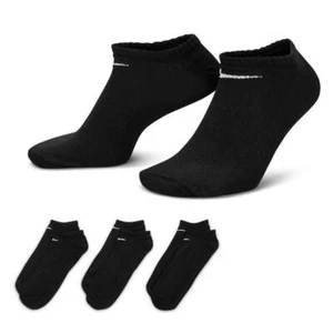 NIKE 3 PAIR PACK NO SHOW TRAINER LINER SOCKS ANKLE SOCKS SIZES 2 - 14 UK - Picture 1 of 9