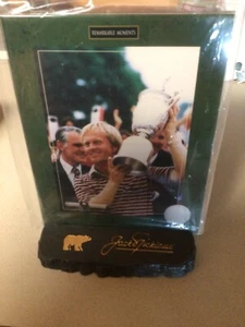 JACK NICKLAUS 35TH ANNIVERSARY 1986 MASTERS SALE LIM ED “JACK IS BACK” PLAQUE - Picture 1 of 12