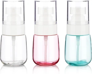 3 Pcs Travel Spray Bottle 1oz Mini Spray Bottles Plastic Small Empty Sprayer - Picture 1 of 8