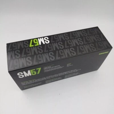 Cardioid Wired Dynamic Instrument Microphone SM57 For Shure SM57-LC NEW - Image 1 of 4