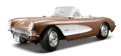 Maisto 1957 Special Edition - Chevy Corvette Convertible Bronze 1:18 Diecast Car