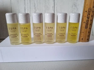 Espa Bath & Body Oil Mini 15ml From Signature Collection X6 - Picture 1 of 7