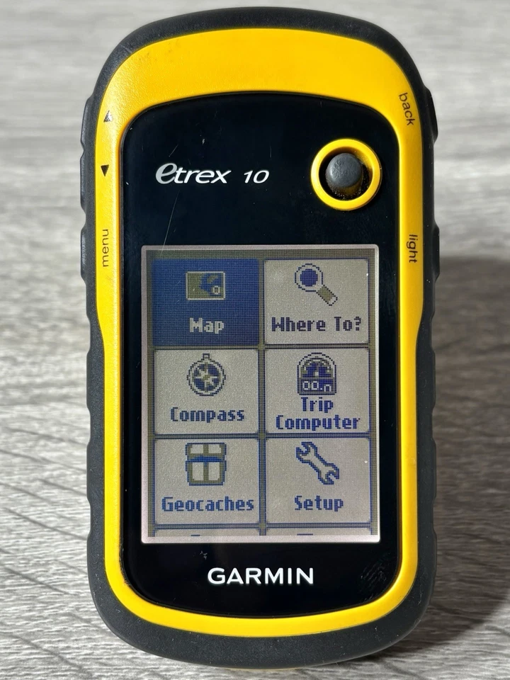 Garmin eTrex 10 Worldwide Handheld GPS Navigator. Hiking, Hunting, Fishing. - Image 1 of 4