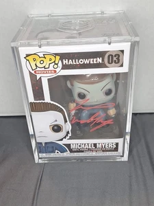 SIGNED BY TYLER MANE HALLOWEEN MICHAEL MYERS 03 FUNKO POP BECKETT - Picture 1 of 6