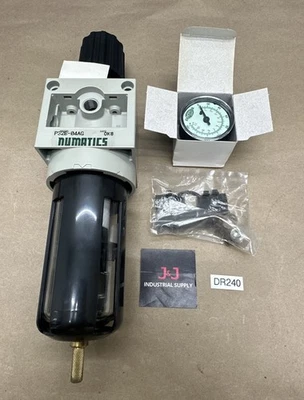 Numatics P32B-04AG Pneumatic Particulate Filter Regulator W/ Gauge || NNB 🇺🇸 - Image 1 of 4