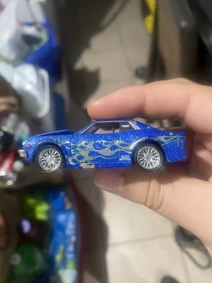 Muscle Machines Blue Toyota Funline 1:64 Loose - Image 1 of 4