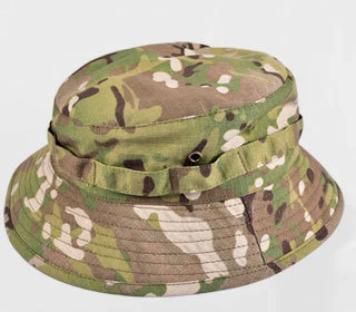 Sombrero Bush Ala Corta Fuerzas Especiales Británicas Ejército Militar Cubo Boonie BTP Camuflaje Foto 1 de 2