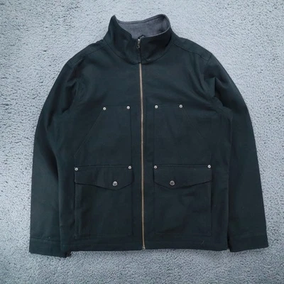 Columbia Mens Loma Vista Black Mountain Red Flannel Plaid Lined Jacket Size M - Image 1 of 4