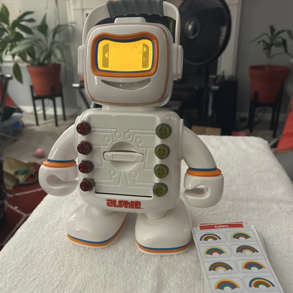 Playskool Alphie Robot 2010 with Cards - Image 1 of 4