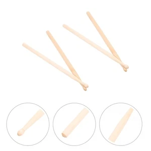 2 paia di bacchette per bambini mazze a percussione bambino legno di acero - Foto 1 di 12