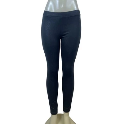 Leggings para mujer Tono verde/gris textura en relieve serpiente calce ajustado talla M Foto 1 de 4