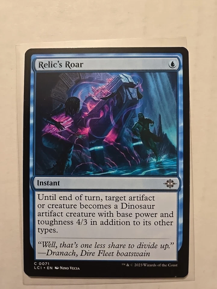 Relic's Roar - Lost Caverns of Ixalan - LP - Common - Instant - MTG Magic  - Image 1 of 1