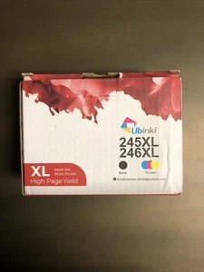 Cartuccia inchiostro 245xl 246xl nero tricolore Ubinki nuova scatola aperta mai usata - Foto 1 di 2