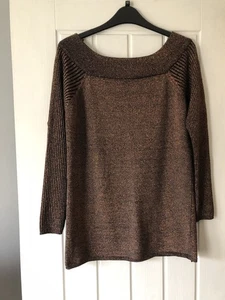 Damen Glitzer Pullover Größe 10/12 - Bild 1 von 5